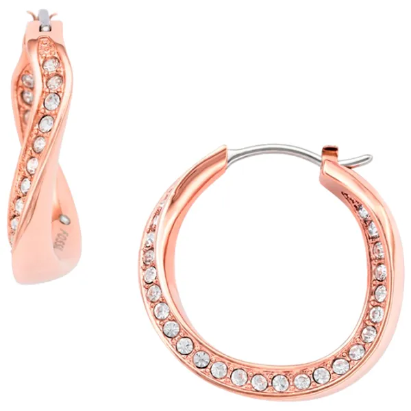 Cercei pentru femei FOSSIL JF01299791 Oțel inoxidabil / Rose Gold photo 1 Cercei pentru femei FOSSIL JF01299791 Oțel inoxidabil / Rose Gold photo 1