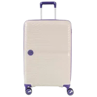 Valiză CCS 5239 62 l/ Purple White