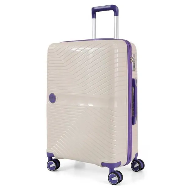 Valiză CCS 5239 62 l/ Purple White photo 2 Valiză CCS 5239 62 l/ Purple White photo 2