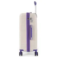 Valiză CCS 5239 62 l/ Purple White photo 3