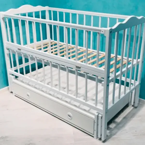Детская кровать Kuzya Anghelina 0 месяцев - 5 лет / Белый photo 5