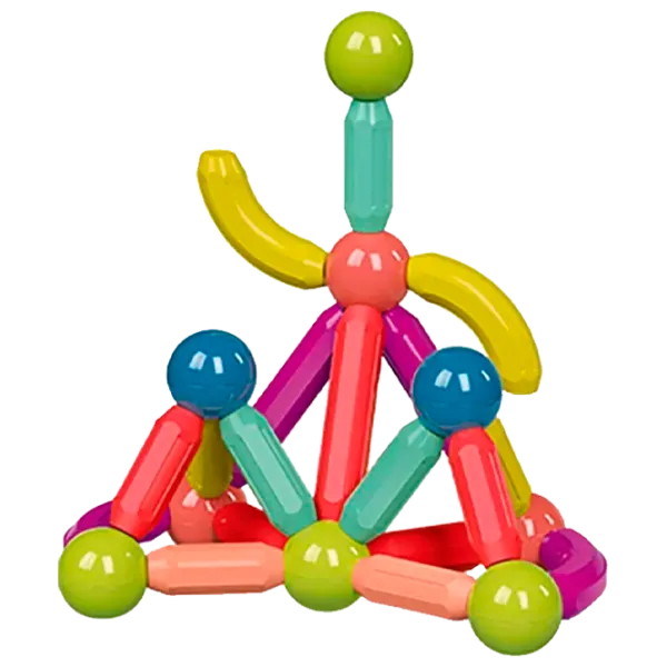 Constructor Magnetic 9423 Clasic/ Multicolor photo 1 Constructor Magnetic 9423 Clasic/ Multicolor photo 1