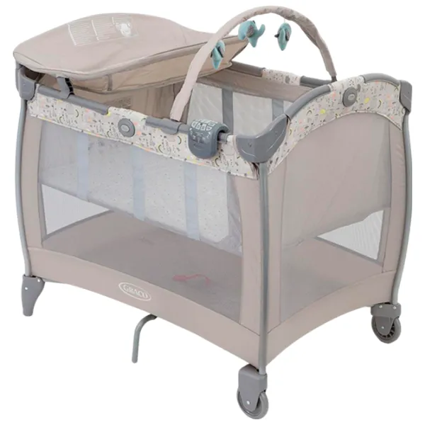 Детская кровать Graco Contour Electra Daydream 0 месяцев - 3 года / Бежевый photo 1