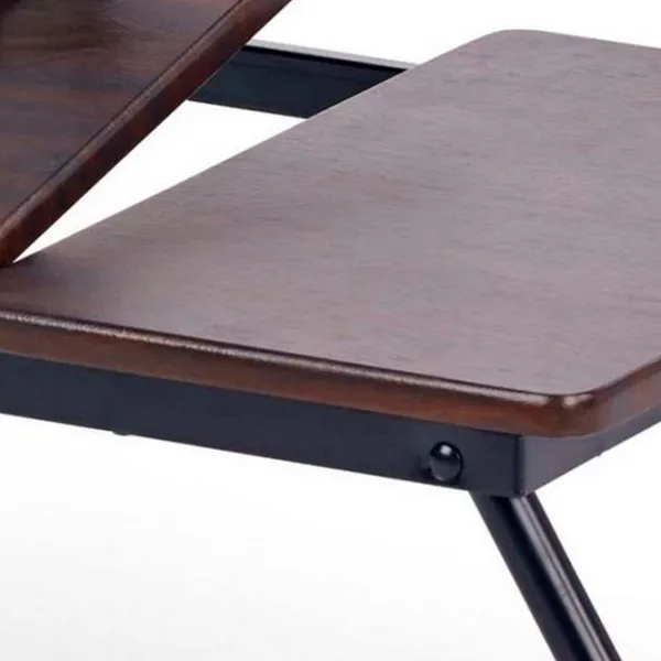 Столики для ноутбуков Halmar B19 Dark walnut / МДФ photo 3