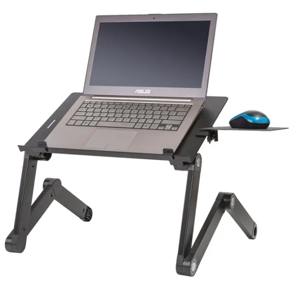 Măsuță pentru laptop Tatkraft WonderWorker Einstein Black / Plastic photo 3