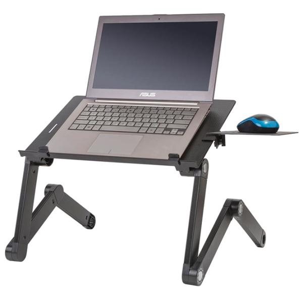 Măsuță pentru laptop Tatkraft WonderWorker Einstein Black / Plastic photo 3