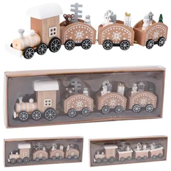 Suvenir Promstore "Tren" Lemn / Lemn natural photo 1