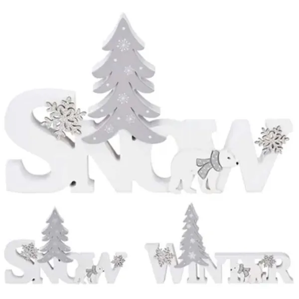 Suvenir Promstore "Snow" Lemn / White photo 1
