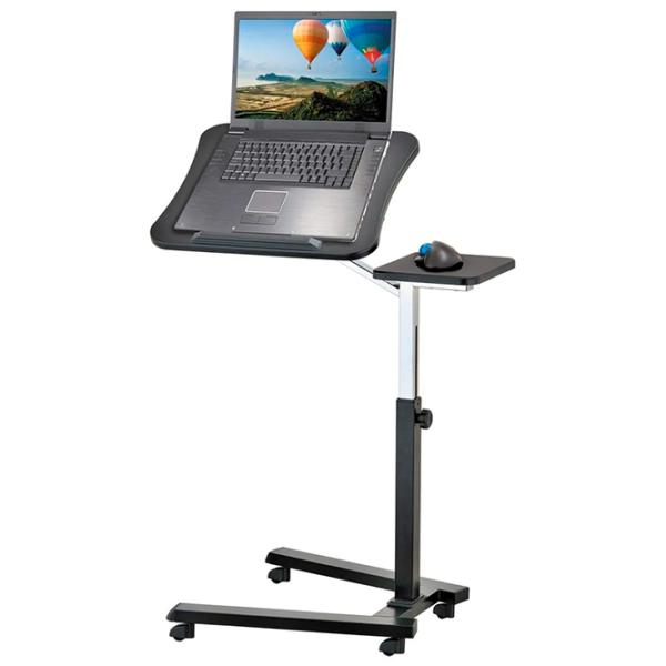 Măsuță pentru laptop Tatkraft Joy Black / MDF photo 1