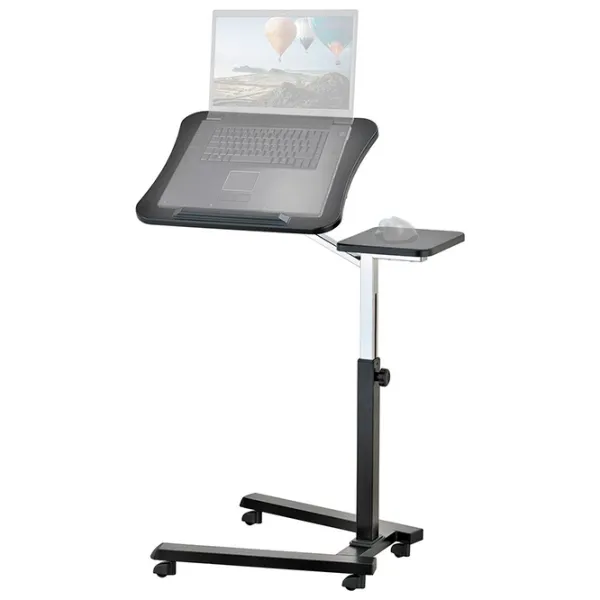 Măsuță pentru laptop Tatkraft Joy Black / MDF photo 2