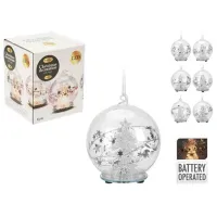 Suvenir Promstore "Figurina si glob" Plastic / Gray