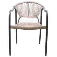 Scaun de grădină Deco Coco Garden Aluminiu / Pânză / Gray photo 2