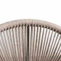 Scaun de grădină Deco Coco Garden Aluminiu / Pânză / Gray photo 4