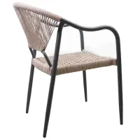 Scaun de grădină Deco Coco Garden Aluminiu / Pânză / Gray photo 5
