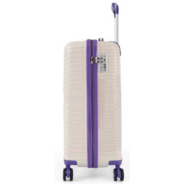 Чемодан CCS 5239 45л/ Purple Белый photo 3