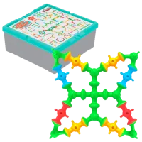 Конструктор Pilsan 03636 Классический/ Разноцветный