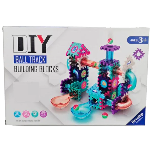 Конструктор DIY Ball Track Классический/ Разноцветный photo 1