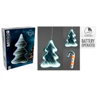 Suvenir Promstore "Brad si baston de bomboana" Plastic / Multicolor