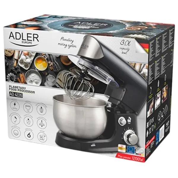 Mașină de bucătărie Adler AD-4226 1200 W / Black photo 7