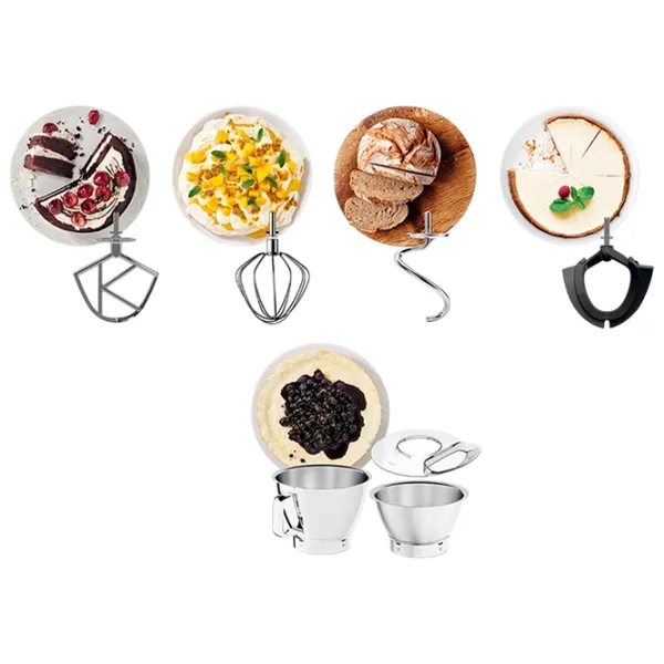 Mașină de bucătărie Kenwood Titanium Chef Baker XL 1200 W / Silver photo 5