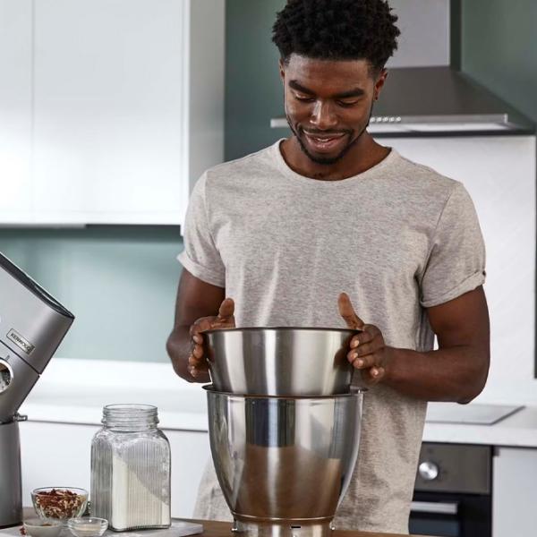 Mașină de bucătărie Kenwood Titanium Chef Baker XL 1200 W / Silver photo 8