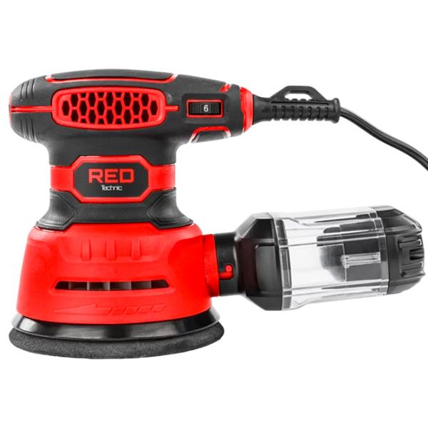 Шлифовальная машина Red Technic RTSMO0121 Орбитальный / 1100 Вт / Красный photo 3