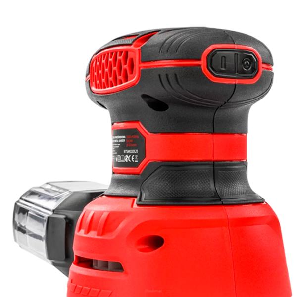 Шлифовальная машина Red Technic RTSMO0121 Орбитальный / 1100 Вт / Красный photo 4