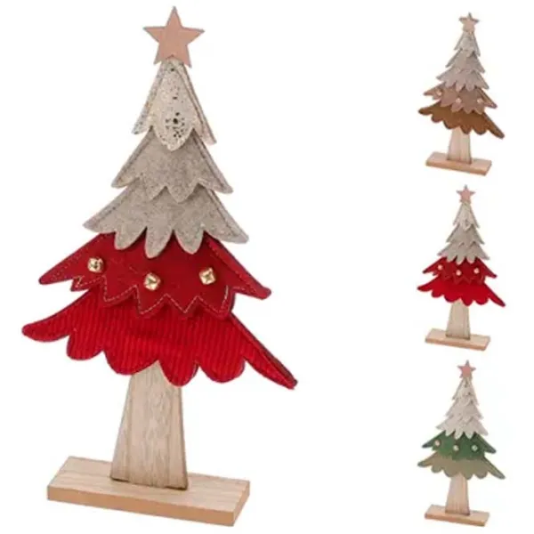Suvenir Christmas "Brad cu stea" Textil / Multicolor photo 1 Suvenir Christmas "Brad cu stea" Textil / Multicolor photo 1