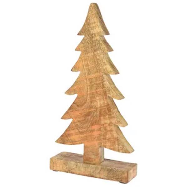 Suvenir Christmas "Brad" Lemn / Lemn natural photo 1