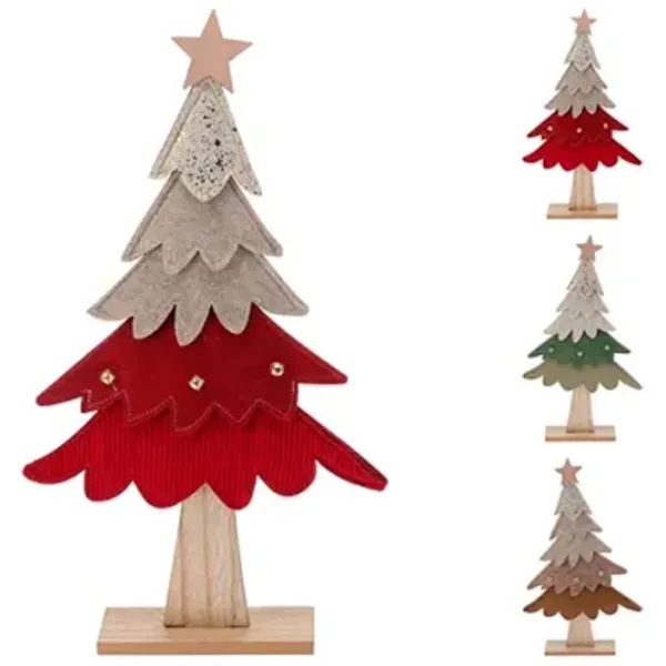Suvenir Christmas "Brad cu stea" Textil / Multicolor photo 1 Suvenir Christmas "Brad cu stea" Textil / Multicolor photo 1
