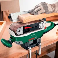 Шлифовальная машина Bosch PBS 75 A Ленточная / 750 Вт / Зеленый photo 5