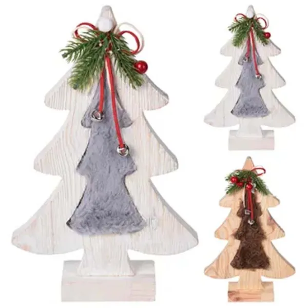 Suvenir Christmas "Brad cu clopotele" Textil / Multicolor photo 1
