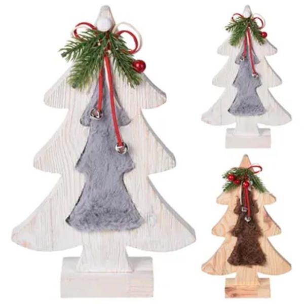 Suvenir Christmas "Brad cu clopotele" Textil / Multicolor photo 1