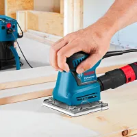 Șlefuitor Bosch GSS 140-1 A Cu vibrații / 180 W / Blue photo 2