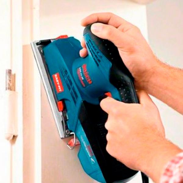 Șlefuitor Bosch GSS 23 A Cu vibrații / 190 W / Blue photo 4 Șlefuitor Bosch GSS 23 A Cu vibrații / 190 W / Blue photo 4
