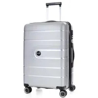 Valiză CCS 5241 105l/ Silver photo 6
