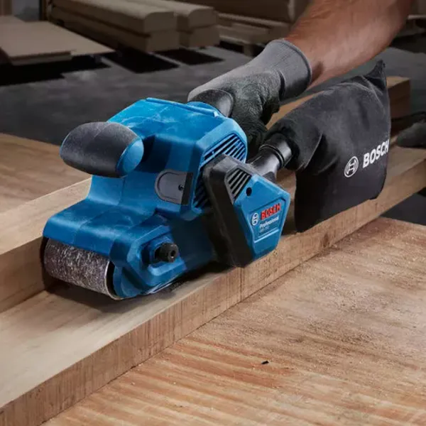 Șlefuitor Bosch GBS 750 Cu bandă / 750 W / Blue photo 3 Șlefuitor Bosch GBS 750 Cu bandă / 750 W / Blue photo 3