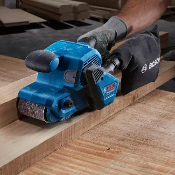 Șlefuitor Bosch GBS 750 Cu bandă / 750 W / Blue photo 3 Șlefuitor Bosch GBS 750 Cu bandă / 750 W / Blue photo 3
