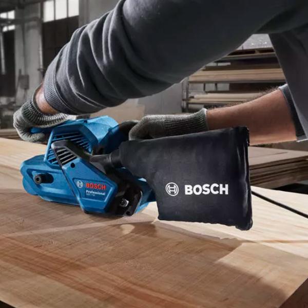 Șlefuitor Bosch GBS 750 Cu bandă / 750 W / Blue photo 5 Șlefuitor Bosch GBS 750 Cu bandă / 750 W / Blue photo 5