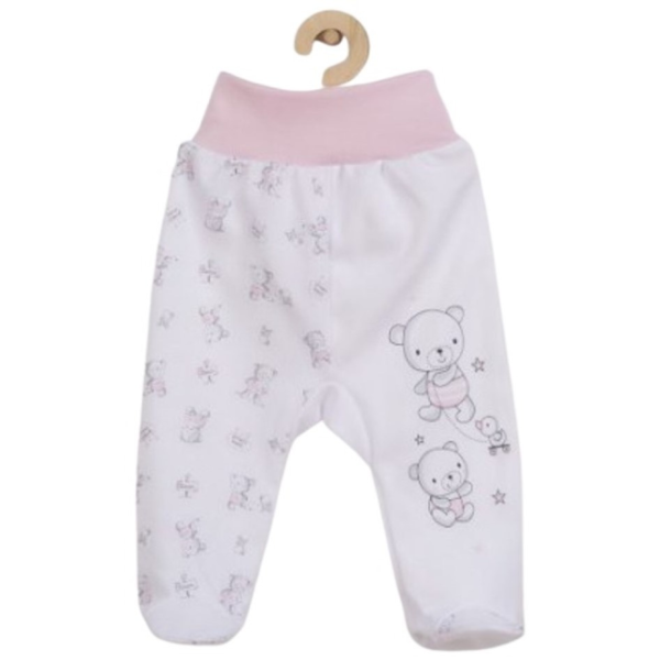Pantaloni cu talpă pentru fete New Baby Bears  / 0 luni photo 1 Pantaloni cu talpă pentru fete New Baby Bears  / 0 luni photo 1