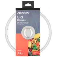 Крышка Ardesto AR0724G 24 см / Стекло photo 3