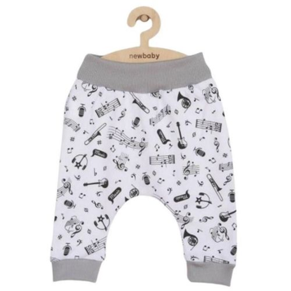 Pantaloni cu talpă unisex New Baby Music  / 3 luni photo 1