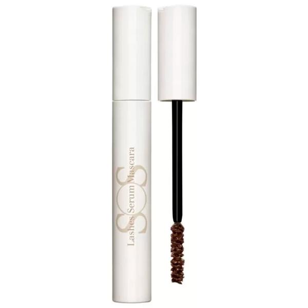 Тушь для ресниц CLARINS MASCARA SOS LASHES SERUM 8 мл / Коричневый photo 1