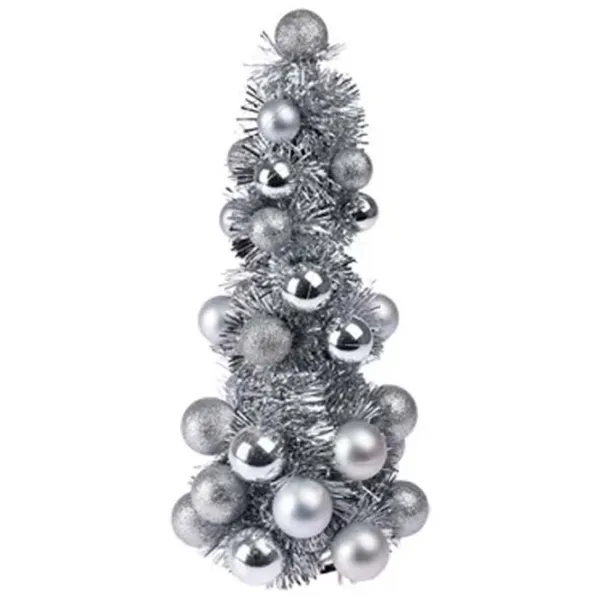 Suvenir Christmas "Brad din globuri auriu" Plastic / Silver photo 1 Suvenir Christmas "Brad din globuri auriu" Plastic / Silver photo 1