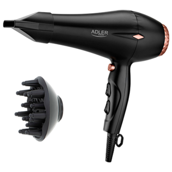 Uscător de păr Adler AD-2244 2000 W / Black photo 1