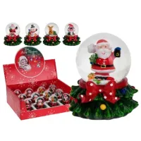Сувенир Christmas "Glob cu zapada Mos Craciun" Пластик / Разноцветный