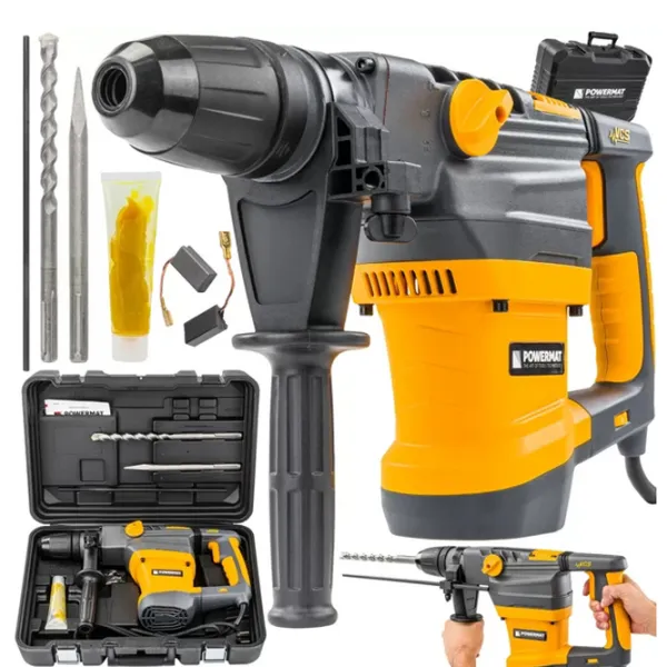 Ciocan rotopercutor Powermat PM-MU-2800TN 2800 W / Yellow photo 7