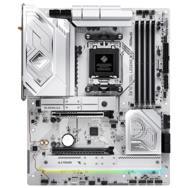 Материнская плата ASRock X870 STEEL LEGEND WIFI ATX / AMD X870 photo 1