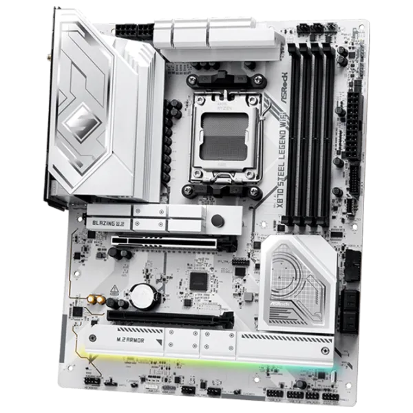 Материнская плата ASRock X870 STEEL LEGEND WIFI ATX / AMD X870 photo 2