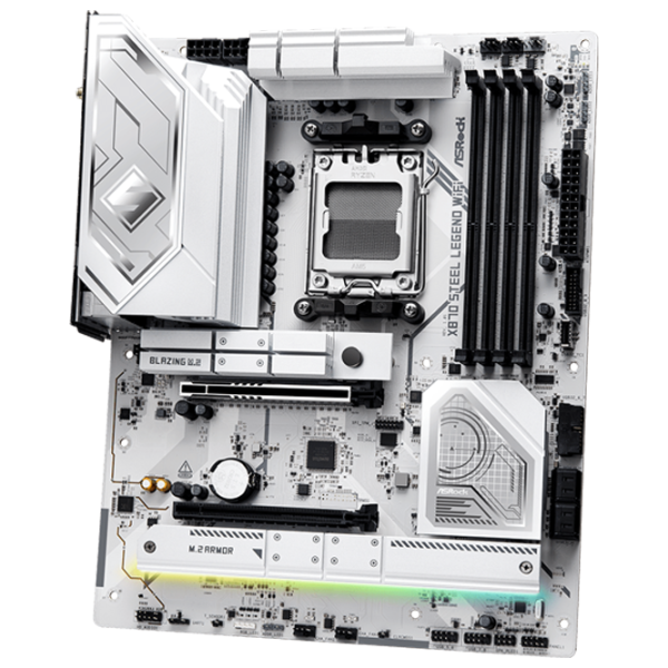Материнская плата ASRock X870 STEEL LEGEND WIFI ATX / AMD X870 photo 2